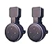 The Dot Genie | Amazon Echo Dot 3rd Gen Wall Mount | The Original Outlet Hanger | No Muffled Sound | Exposed Speaker Grill, Mics, and Lights | Designed in USA (Black, 2-Pack) primary