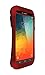 Note 5 Case,Perstar Shockproof Dust/Dirt/Snow Proof Aluminum Metal Gorilla Glass Protection,4-layer Protection Small Waist Cover Case for Galaxy Note 5(Water/dirt/shock Proof)(2015 New)(Red)