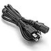 Vookoon Universal Power Cord Replacement for Instant Pot and Pressure Cooker, 3Ft 18AWG 300V NEMA 5-15P to IEC-320-C13 Connector Cable