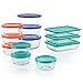 Pyrex Simply Store Glass Storage Starter Set (24-Piece, BPA-Free) primary
