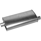 Walker Quiet-Flow SS 21357 Direct Fit Exhaust Muffler 2.25" Inlet (ID) 2.25" Outlet (ID) for Jeep Cherokee