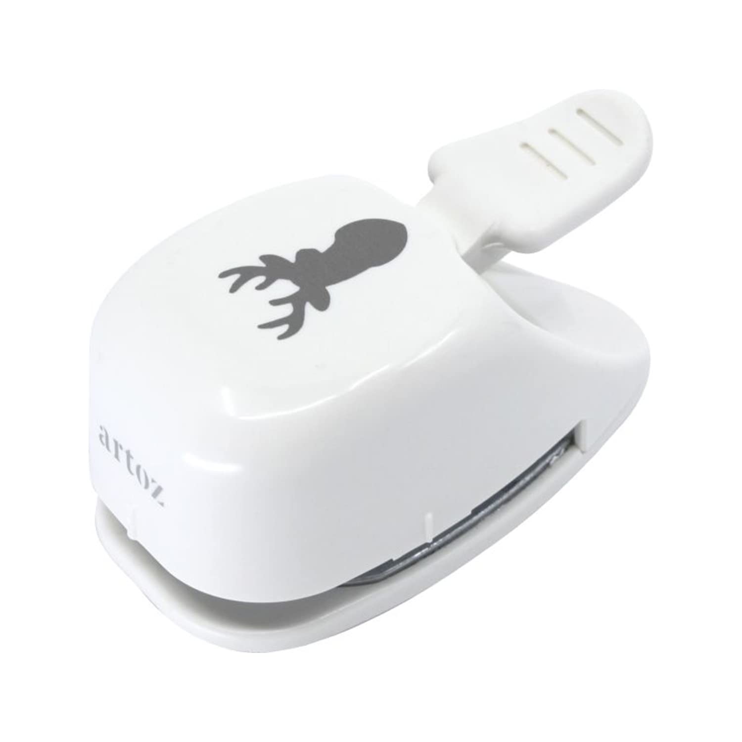 Artoz paper punch - card punch - "deer head", 31mm - punch hole punch for making cards for Christmas, invitations, weddings, baptisms, greetings and much more