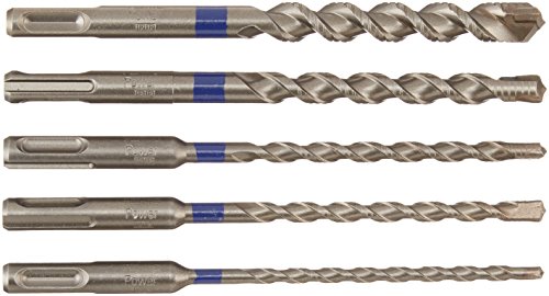 Click Here to See More Images Irwin Tools 4935471 SPEEDHAMMER POWER Masonry Drill Bit Set (5 Pack)