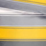 Fusion Duvet Cover Set Ochre Stripe 52% Polyester 48% Cotton Double view 4