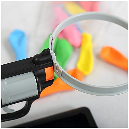 Balloon Party Roulette Gun Bang Game Fun College Kids Harmless Gag Toy Set - Image 7