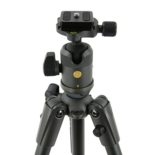 image for Vanguard VEO 2 204AB Black Aluminum Travel Tripod with VEO 2 BH-45 Bal