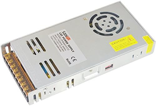 Switching Power Supply Unit 12V 400W 33A Constant Voltage LED Driver 12VDC Indoor 110V AC-DC 12Volt Transformer Converter