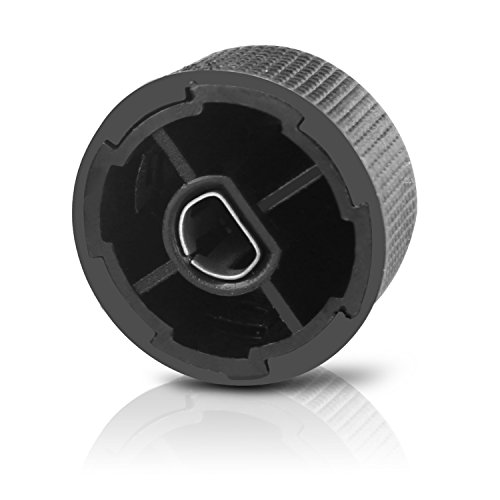 1pc Rear Radio Audio Control Knob Dial Tuner for 07-13 Chevy Tahoe Chevrolet Silverado GMC Acadia Sierra Denali Yukon GM 22912547 Button Repair Replacement