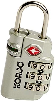 TSA Complaint Combination Lock with Indicator - TSA72 - Silver