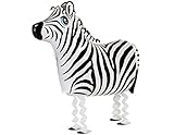RIY Pet Balloons Zebra Farm Walking Animal