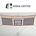 Eureka Tetragon HD, 3-Season Waterproof Family Camping Tent – Lightweight Fiberglass Pole Construction - Java/Cement/Orange