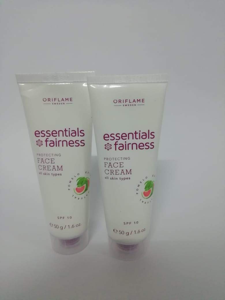 essentials fairness protecting face cream spf 10