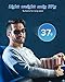 3D Glasses Bluetooth 3D Rechargeable Active Shutter Glasses 3D Eyewear Clip on Glasses Compatible with Epson Sony LCD Projector/Sony Panasonic Samsung 3D Active TV (Pack 2)thumb 2