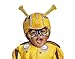 Disguise Bumblebee Toddler Muscle Child Costume, Yellow, Medium/(3T-4T)