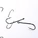 General 50Pcs/Pack 10 Size Assorted Sharpened Sharp Fishing Fish Hook Tackle Lure Bait Set Kit