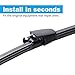 Rear Wiper Blade,ASLAM Type-E 11G for 2013-2017 Ford Escape and 2011-2017 Ford Explorer Rear Windshield,Lincoln MKC/MKX Exact Fit(Pack of 2)