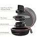 Moretek Gear Fit2 Charging Holder, Protective Portable Travel Case EVA Charger Stand Docking Station Dock Cradle for Samsung Gear Fit 2, Gear Fit2 Pro Sport Classic Accessories (Gear Fit2)