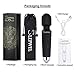 Slepwel Cordless Waterproof Personal Wand Massager for Therapeutic Muscle Aches and Sports Recovery-Relaxation Massage-Mini,Quiet,8 Powerful Speeds-20 Modes-Great for Christmas Gifts