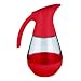 Trudeau Red Syrup Dispenser Pancake Breakfast NEW