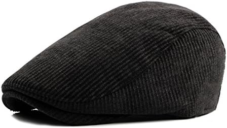 ZLSLZ Mens Flat Adjustable Ivy Newsboy Gatsby Cabbie Beret Golf Hat Cap
