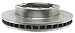 ACDelco Silver 18A489A (19241858) Non-Coated Front Disc Brake Rotor
