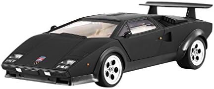 YKS RC Car,1/14 Scale Lamborghini Wolf Countach LP500S Radio Remote Control Model Car,Full Function Radio Controlled,Electric RC Car with Rechargeable Battery (Black)