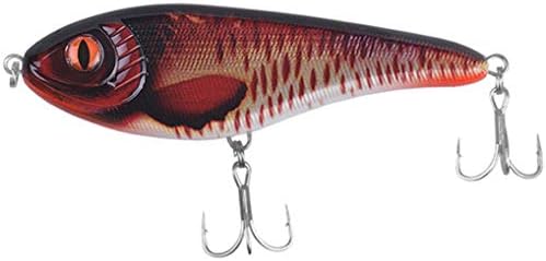 JOYOTER Slow Sinking Diving Lure Artificial Hard Fishing Bait Tinned Strengthen Treble Hooks Pike Jerkbait