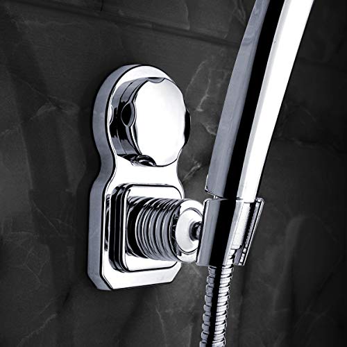 HOMEIDEAS Vacuum Suction Cup Hand held Shower Head Holder Bracket