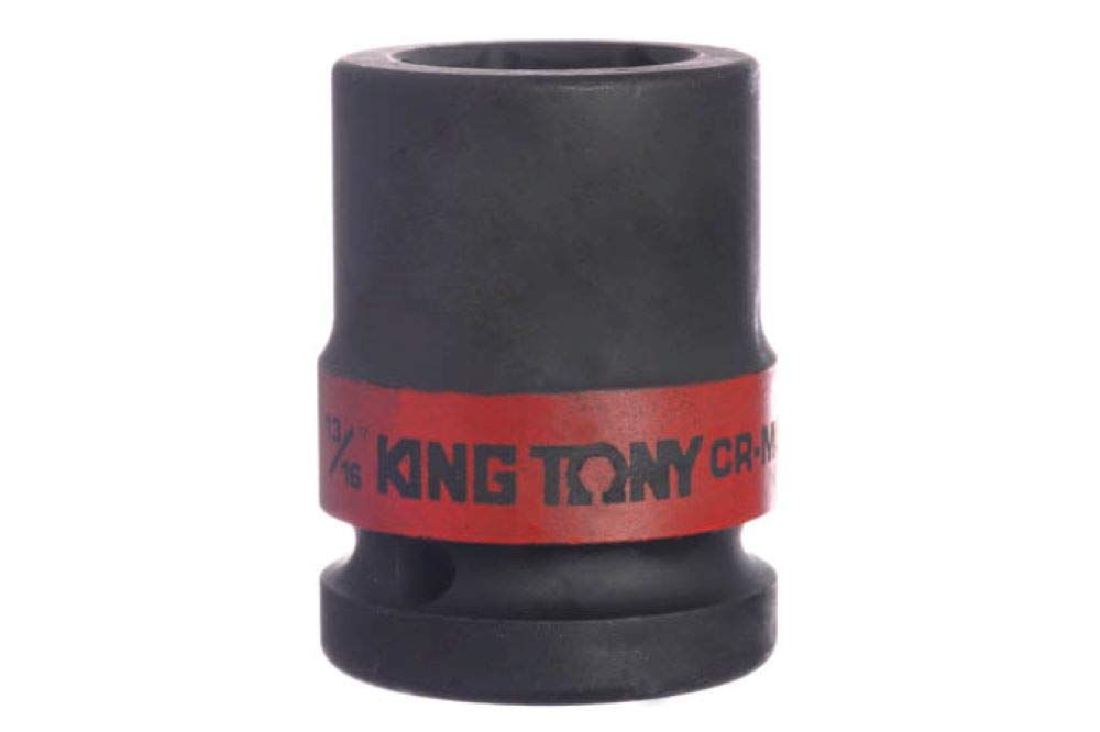 KING TONY 653526S Socket De Impacto 3/4" 13/16" for DIYers & Professionals, Ideal for Repair and Installation tasks