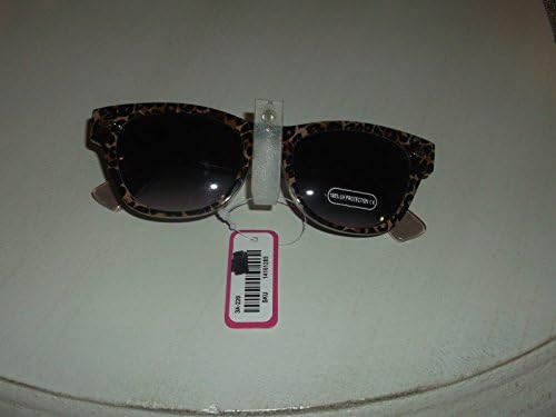 Pofs Women's Sunglasses Animal Print New,Amber