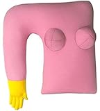 Girlfriend Pillow with Arm - Unique Gag Gift for Men - Funny Secret Santa or Retirement Gifts