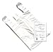 Clear 12x7x22 Standard T-shirt Bags (100 Pack) with Crafting Insert - Reusable Retail Shopping Bags