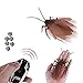 Infrared Remote Control Cockroach Toy Novelty Fake Giant Roaches Look Real Prank Toys Insects Joke Trick Bugs for Kids Pet Toy