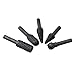 Rurah 5pcs Twist Drill Bit Wood Carving File Rasp Drill Bits Shank Tool Power Tools Woodworking Rasp Chisel Shaped Rotating Embossed Grinding Head