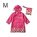 SKL Cartoon Waterproof Children's Raincoat (M, Pink)