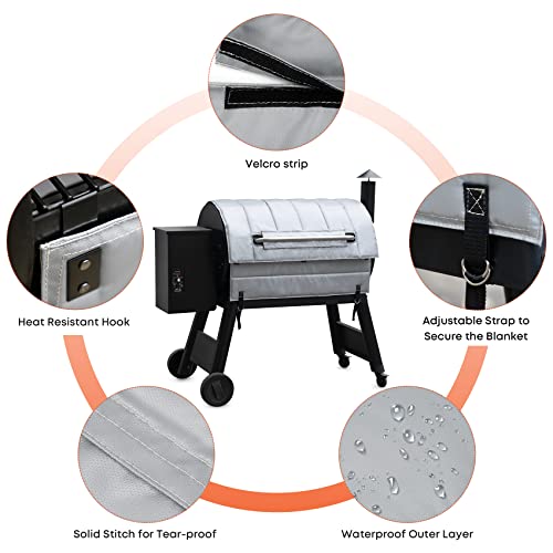 Stanbroil Grill Insulation Blanket for Traeger 34 Series and Texas