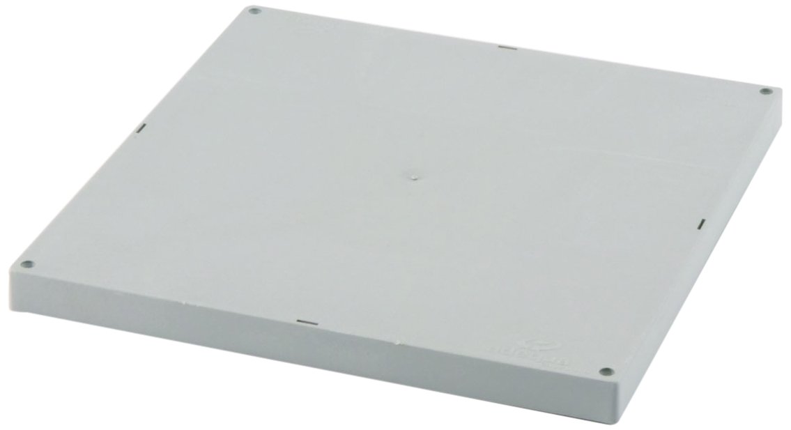 Adequa TAR-4040-G Reinforced Lid, Grey, 40 x 40 cm