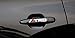 AUTO-P Car Door Sticker Decal for TRD Toyota,(White Red) 2Pack