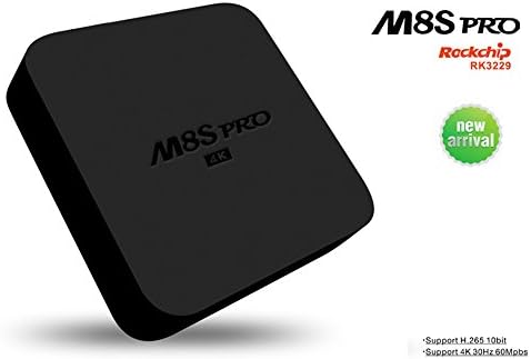 Omikai M8S PRO Android 6.0 RK3229 2G/8G TV Box WiFi 4K FHD UHD H265 Smart Media Player