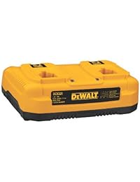 DEWALT - Cargador de baterías DC9320 de doble puerto, reforzado, de 7.2 voltios a 18 voltios