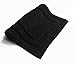 Chardin Home - 100% Cotton two Piece Classicc Bath Rug Set, (21''x34'' & 17''x24'') with anti-skid spray latex back, Black