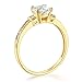 14k Yellow OR White Gold SOLID Wedding Engagement Ring