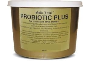 Gold Label Probiotic Plus 900g - 'Friendly' bacteria for your horse, a natural appraoch to digestive disorders