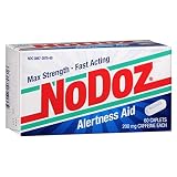 NoDoz Max Strength Alertness Aid Caplets 60 ea