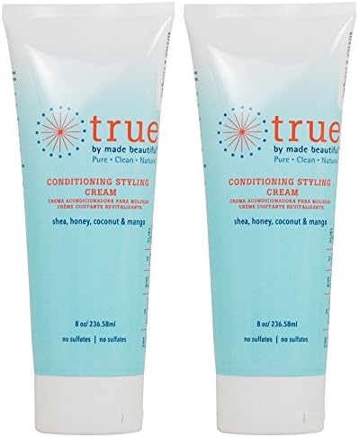 True by Made Beautiful Conditioning Styling Cream 8oz "Pack of 2"