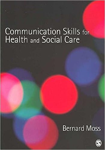 Communication Skills For Health And Social Care By - 
