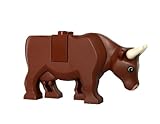 Cow (Brown) - LEGO Animal Minifigure