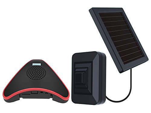 HTZSAFE Solar Wireless Driveway Alarm System-Solar Powered No Need Replace Batteries-1/4 Mile Long Transmission Range-Up to 50 feet Wide Sensor Range-Outdoor Weatherproof DIY Security Perimeter Alert - Thumbnail 7
