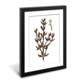 Black Paper Framed Canvas Wall Art...