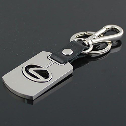 Lexus Falcon Focus Stainless Pendant Branded Car Logo Keyrings Key Chain (CT / HS / IS / ES / SC / RX / GX / LX / LF / GS / LS / 200 / 250 / 350 / 450 / 460)